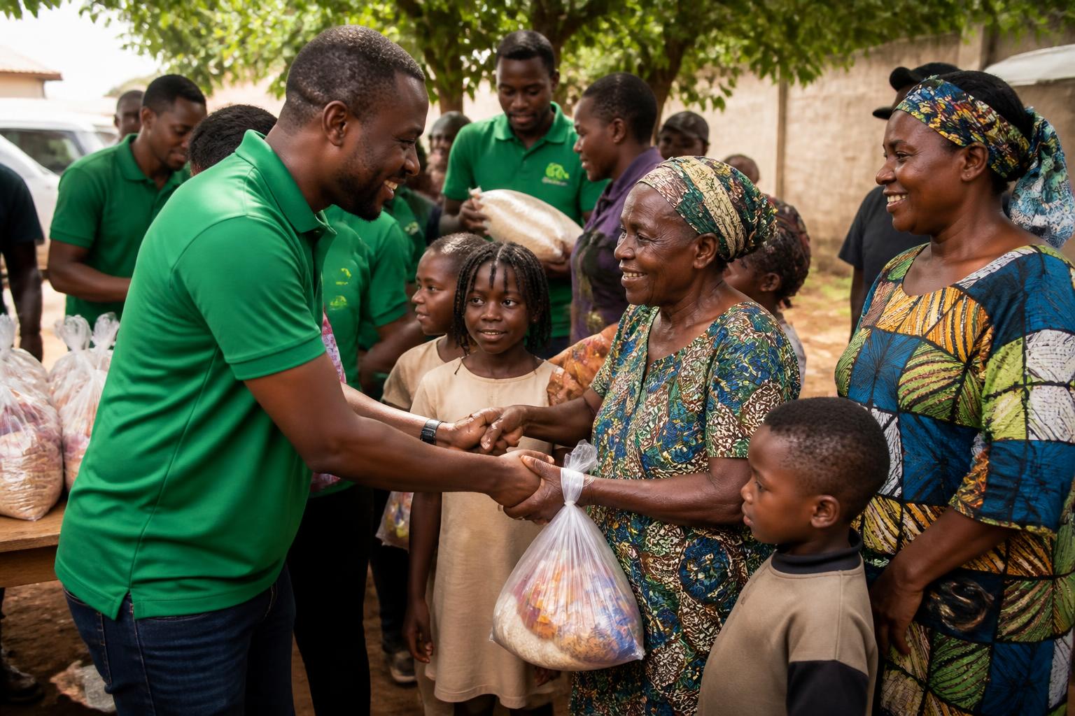 Food relief — Ojodu Berger